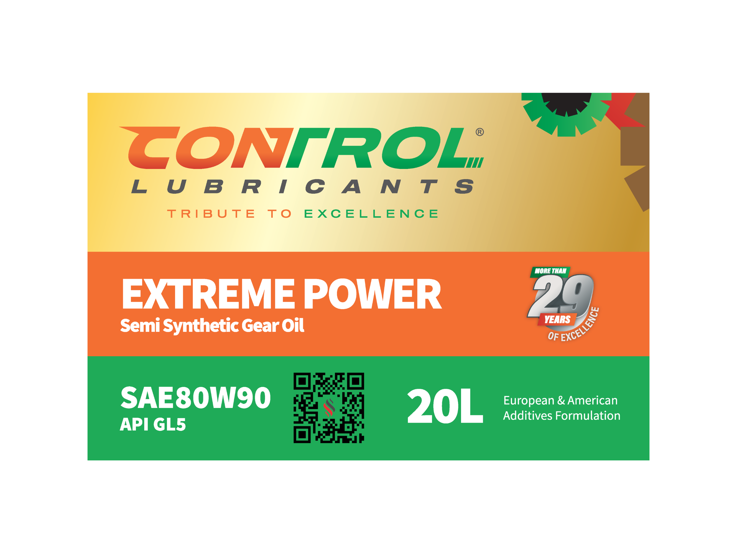 20L Gear Oil GL5 80W90